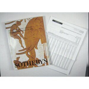 Sothebys Auction Catalog 2000 New York 7488 Art Deco Art Nouveau Tiffany